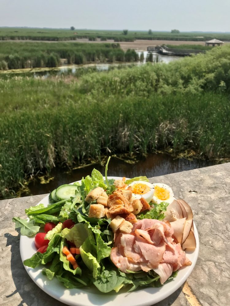 Cob Salad from the Cafe.